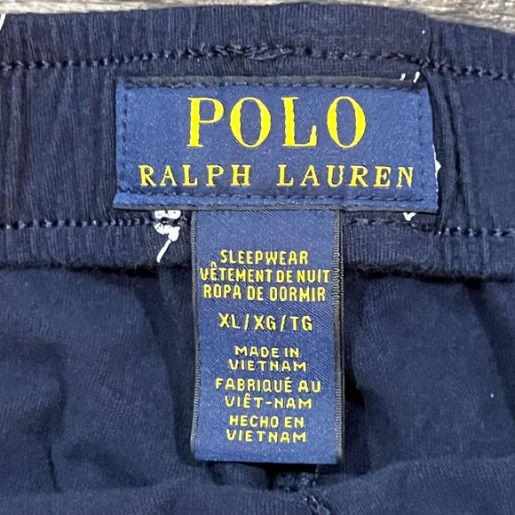 Polo Ralph Lauren Blue Cotton Jersey Sleep Jogger in Men's Size XL - MSRP $59.50 - Picture 5 of 7